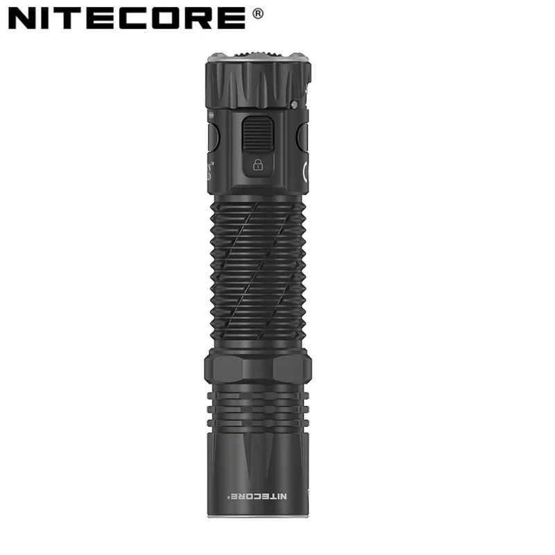 NITECORE EDC33 UHi LED 4000 lumens USB-C Rechargeable Tactical EDC Flashlight Built in 4000mAh 18650 Li-ion Battery