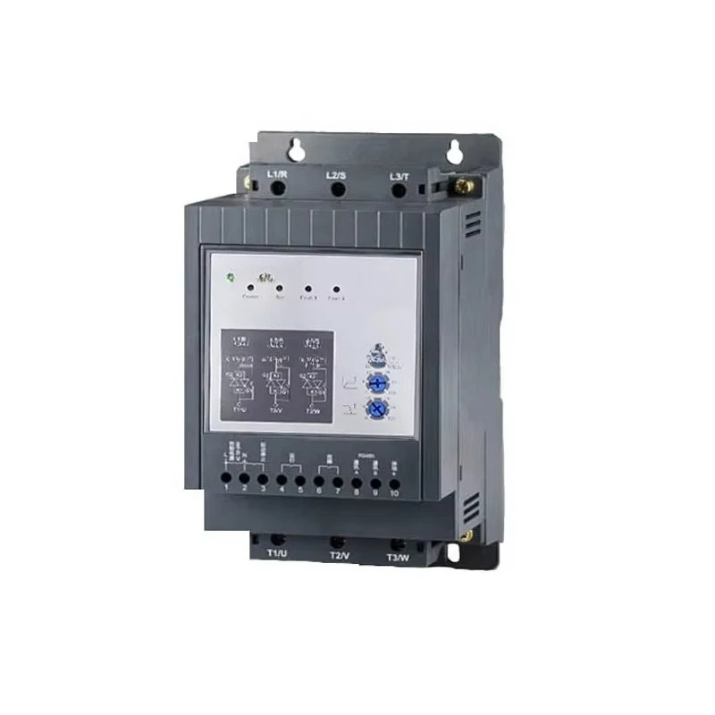 RS485 communication optional bypass motor soft starter 3-phase 100hp 75kw