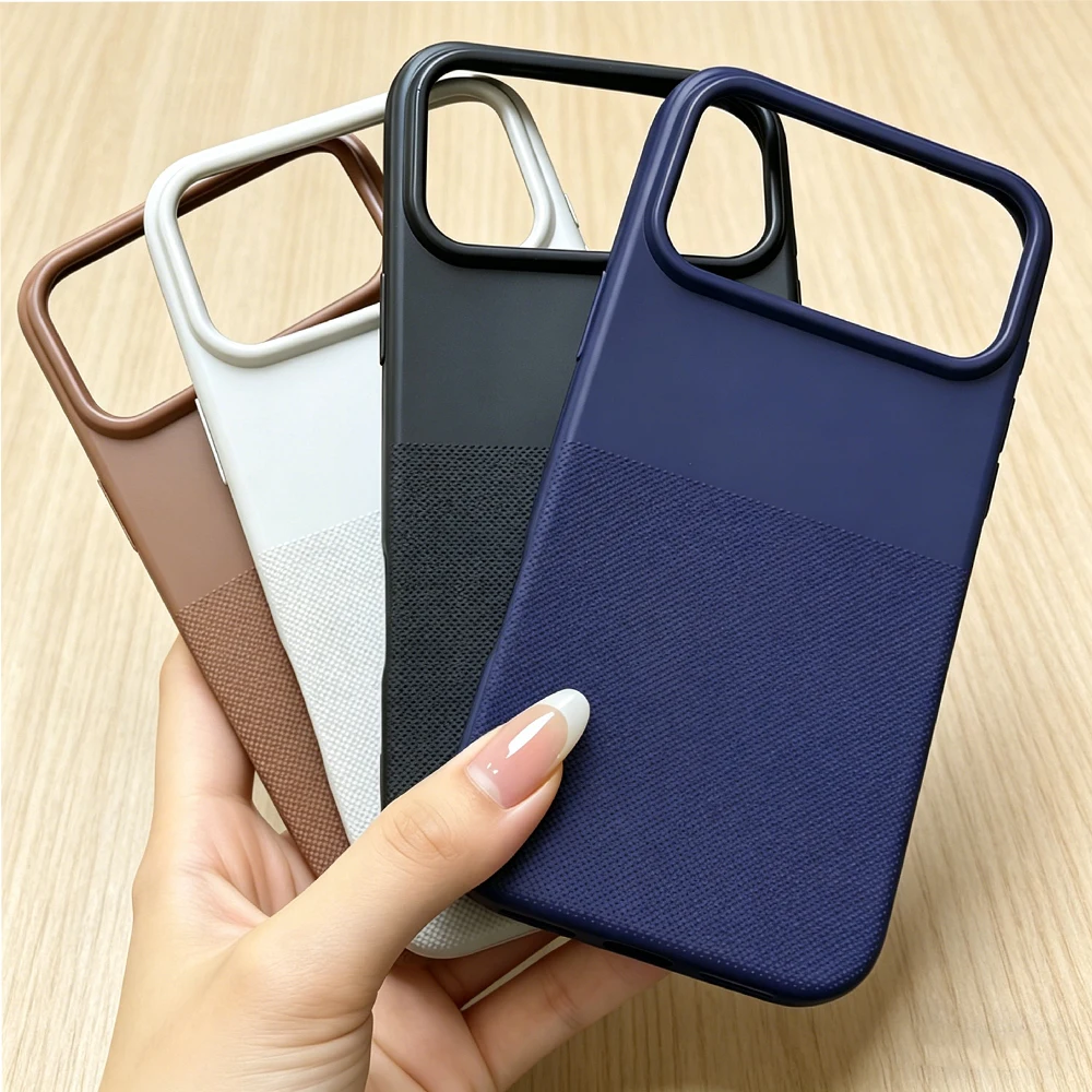 

Liquid silicone case Original Matte Anti-Slip Circle Dot Phone Case For iPhone 17 16 15 14 13 Pro Max 12 11 Cover For iPhone 16