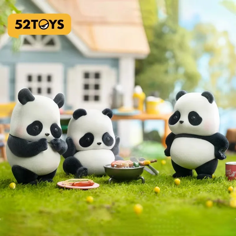 

52toys Panda Roll Daily V2 Blind Box - Trendy Desktop Decoration Cute Hand-Held Panda Toy Blind Box Gift Ornaments for Home