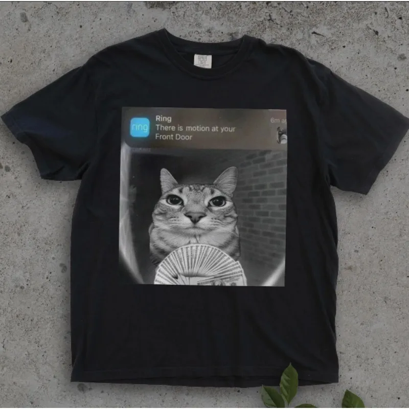 

Ring Cat Movement Meme Funny Cat Shirt Parody Tees Funny Cat Meme Meme Shirts Shitpost Shirt Silly Shirts Cotton Oversize