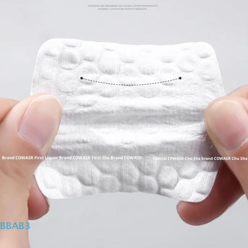 【B】 500/540 pièces lingettes jetables pour ongles, tampons de coton de manucure non pelucheux pour dissolvant de vernis Gel UV et nettoyage des ongles, outil de soin des ongles