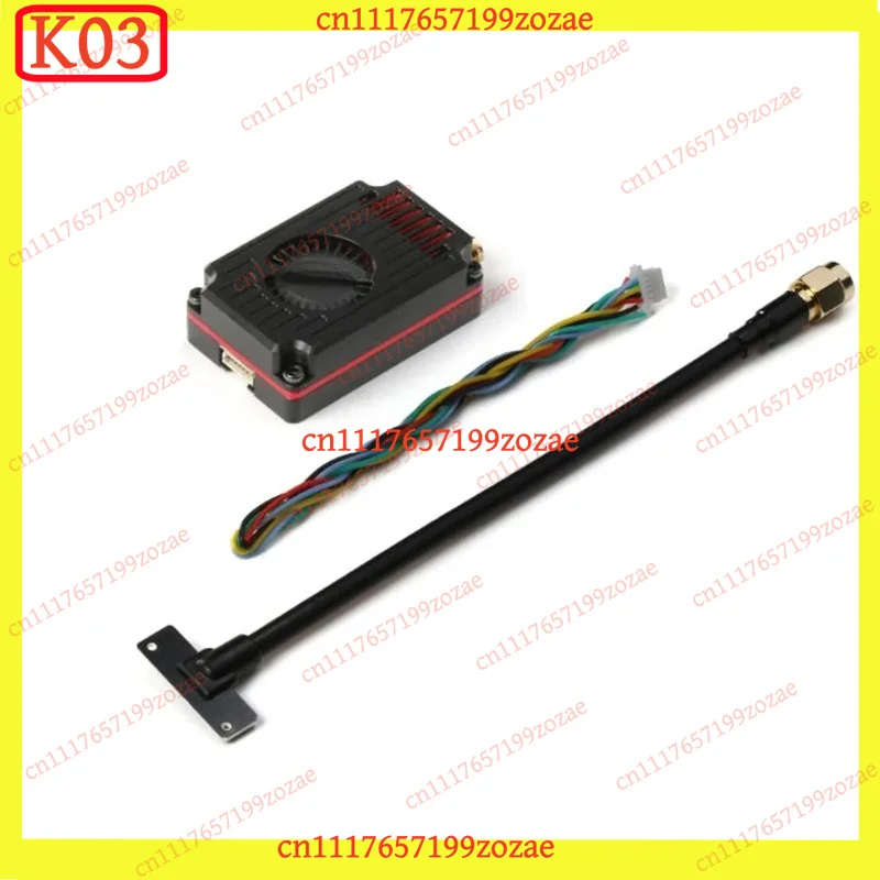 k03 RUSHFPV XSPAN 6.1-7.2GHz 3W Video Transmitter Module FPV VTX Antenna Combo For RC Drone FPV Racing Parts