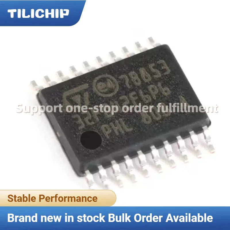 5/10PCS Brand new STM32F042F6P6 TSSOP-20 ARM Cortex-M0 32-bit Microcontroller Chip Original IC