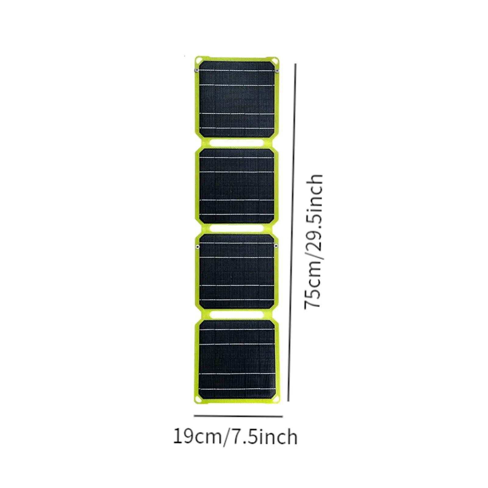 Foldable Solar Panel Charger Lightweight Portable Power Station 40W for Camping Backpacking Traveling Fishing Outdoor Activities