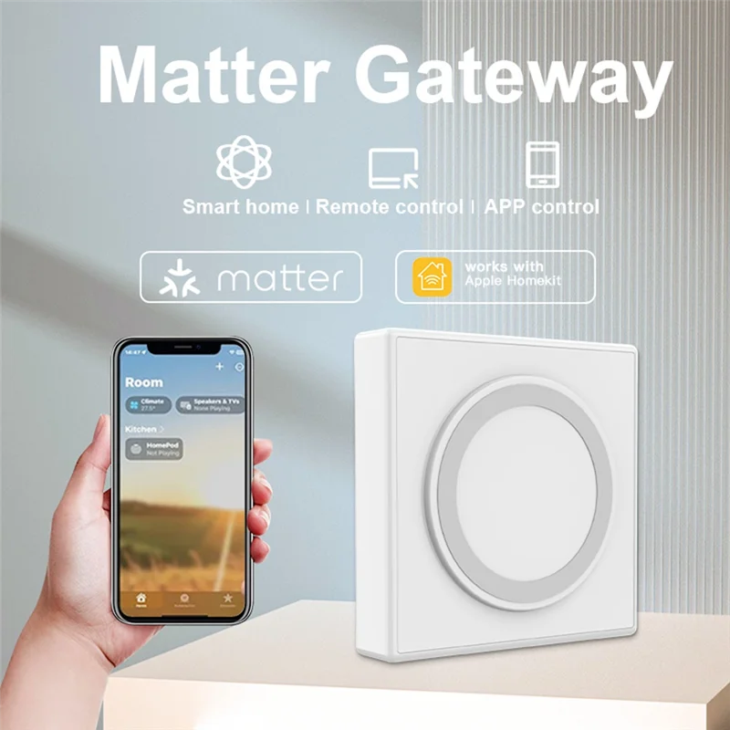 B92B-1 Stuk Tuya Kwestie Draad Hub Zigbee Smart Home Bridge Wit Plastic Voor Google Alexa Homekit