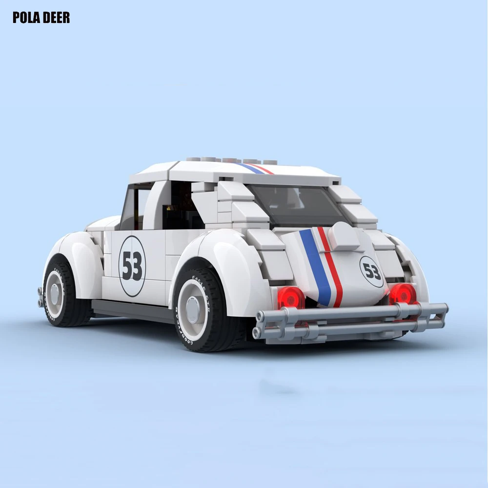 Poladeer 322 قطعة خنفساء ليلية التصميم الإبداعي تجميعها اللبنات التعليمية نموذج الصبي لعبة عطلة هدية عيد ميلاد