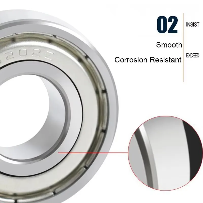 626RS Bearing ABEC-1 (4/6PCS) 6x19x6 mm Rubber Cover Sealed 626-2RS Ball Bearings 626 RS / 2RS