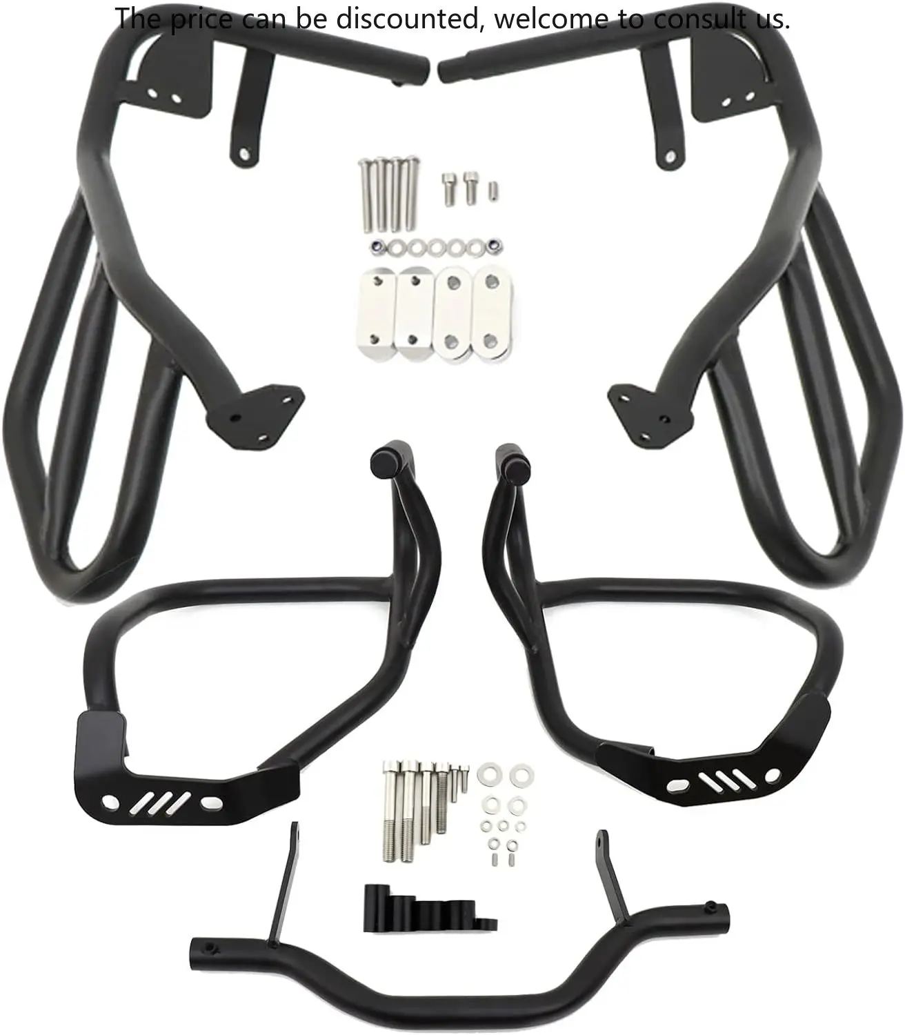 

Motorcycle Parts Highway Crash Bars Engine Guard Replacement For BMW R1200GS R1200 GS 2008-2012 Upper And Lower Guard