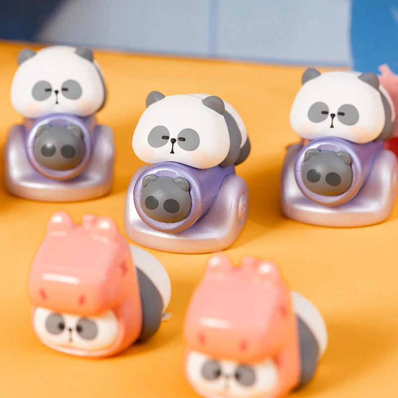 Toycity الأصلي لطيف الكرتون الباندا المحيط صندوق أعمى اللعب MR.PA موضوع عشوائي صندوق غامض جمع Diy بها بنفسك الديكور الشكل لعبة