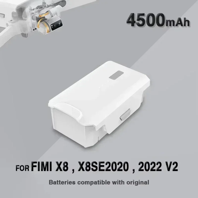 

11.4V 4500mAh Smart Drone Battery for FIMI X8 SE 2022 V2 with 33 minutes of flight time for X8SE Drone Accessories 18650.00