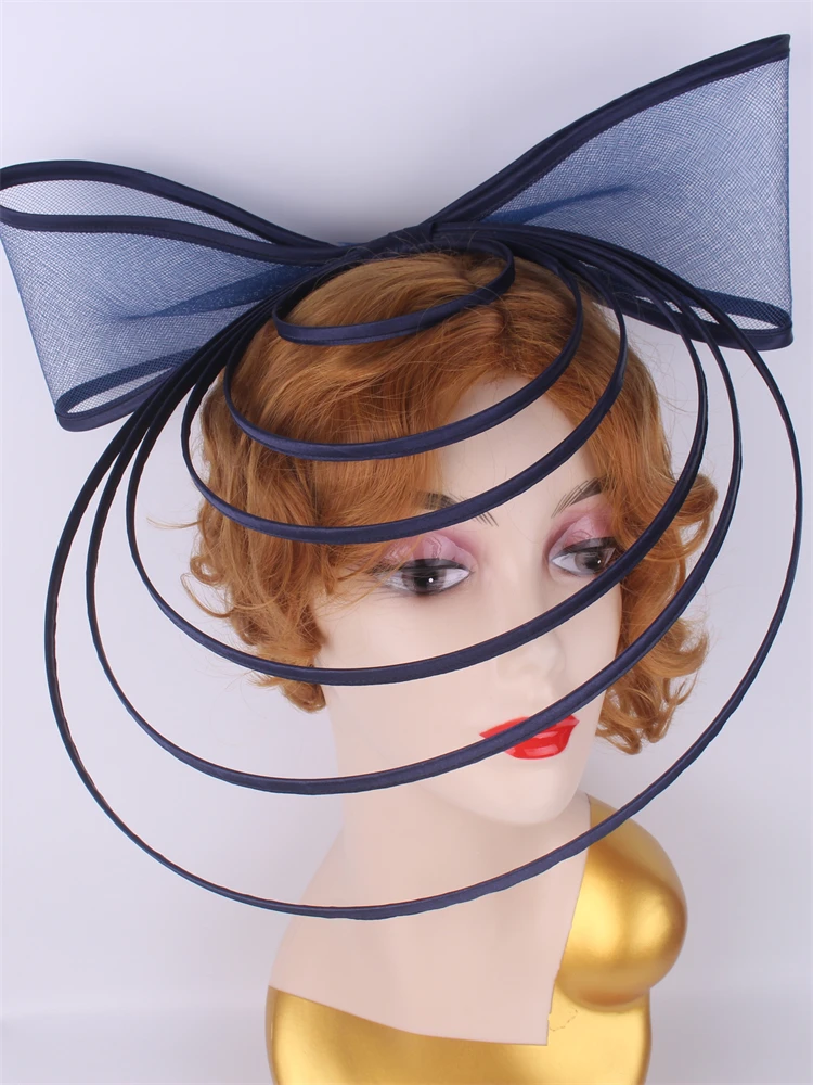 Fascinator Hat For Women Elegant Wedding Church Headpiece Ladies Chic Bow Fascinators Party Hats New Kentucky Derby Millinery