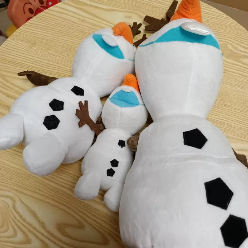 Disney Frozen Snow Treasure Snowman Plush Toy Cute Doll Children Boys and Girls Birthday Christmas Gift Creative Personality