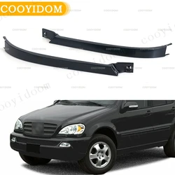 Front Upper Headlight Cover Strips Headlight Lower Filler Panel Molding Trim For Mercedes Benz W163 ML320 ML350 ML430 1638260177