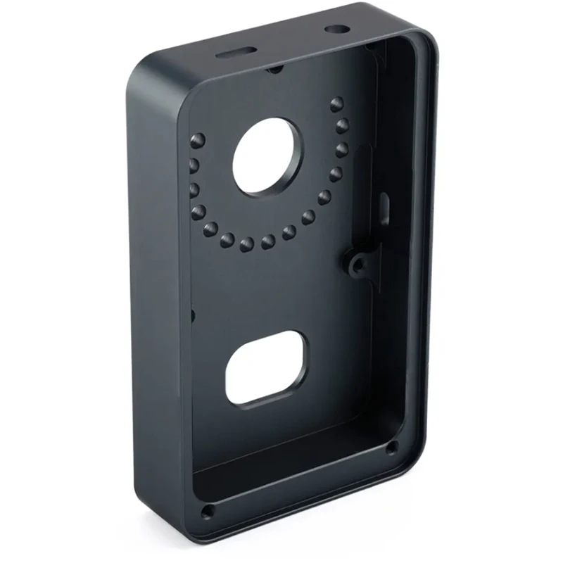 Piezas de aluminio de precisión personalizadas Mecanizado CNC Piezas de aluminio anodizado Caja electrónica de aluminio de fresado CNC