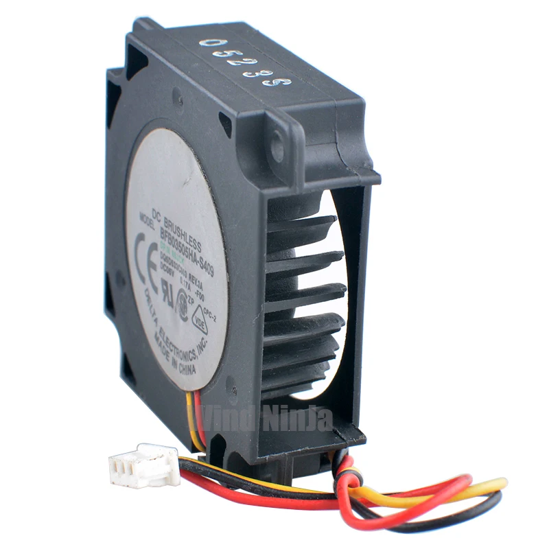 BFB03505HA-S409 86JCK 3.5cm 35mm blower fan 35x35x10mm DC5V 0.17A 3pin Centrifugal fan blower for industrial control computers