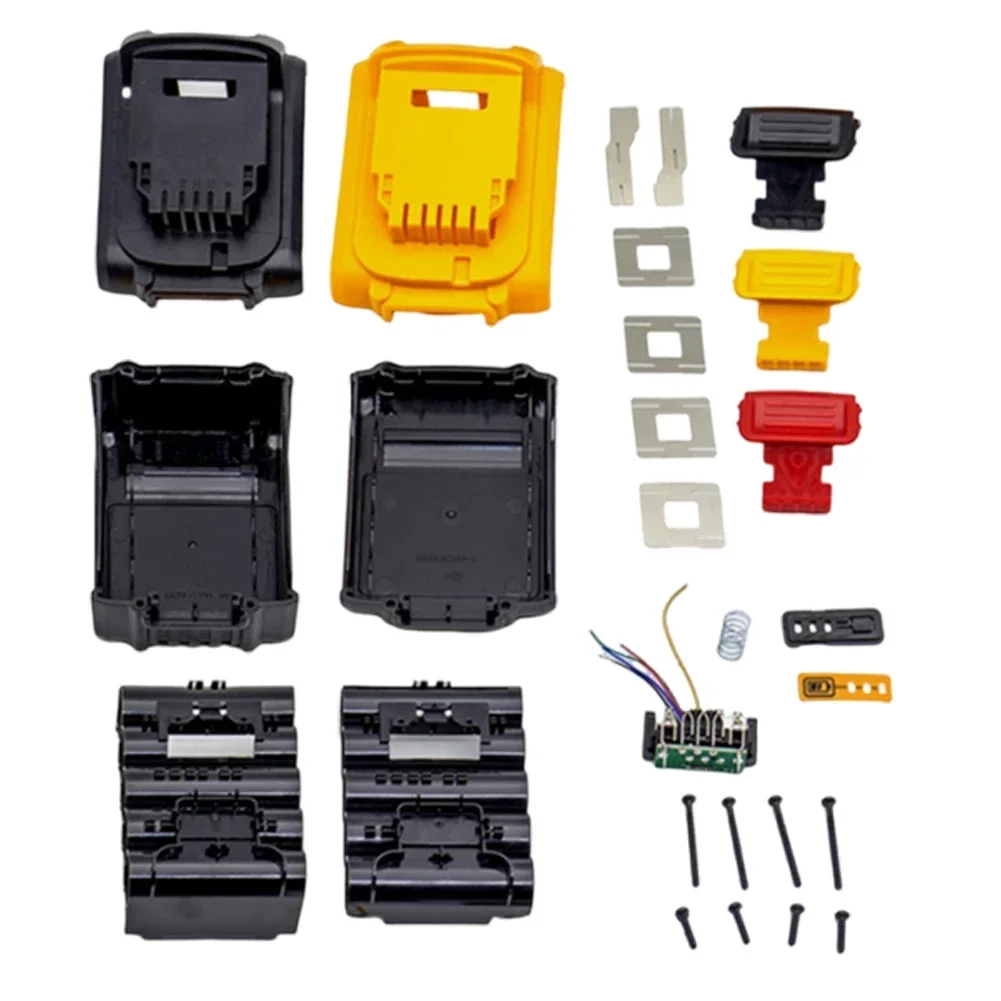 DCB200 Li-ion Battery Plastic Case PCB Charging Protection Circuit Board Box Shell For 20V Battery Power Tools