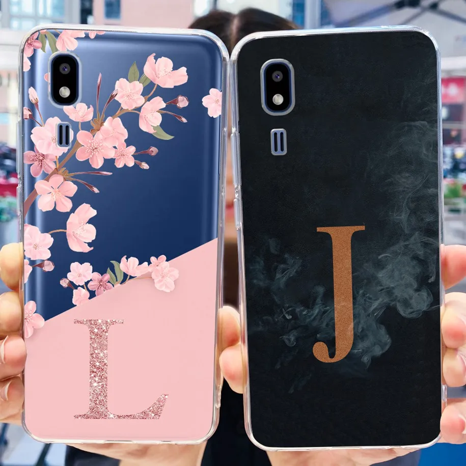 For Samsung Galaxy A2 Core Case SM-A260F A260G Soft Silicone Letters Back Cover For Samsung A2 Core Phone Cases A 2 A2Core Cover