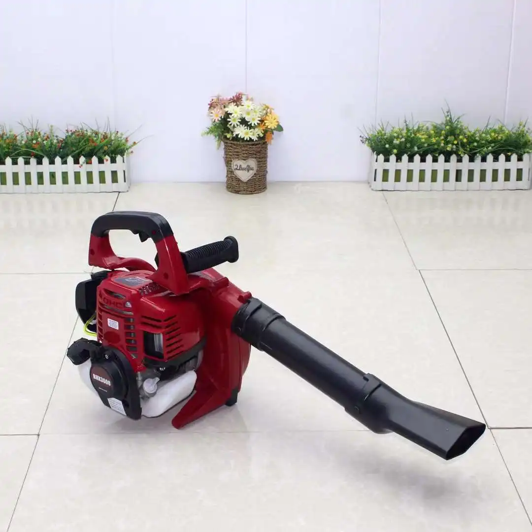 Imagem -05 - Leaf Blower 37.7cc Bhx3600 Portátil Quatro Tempos Gasolina Snow Blower Alta Potência Ruído Ferramenta de Jardim de Vácuo de Folha Pequena