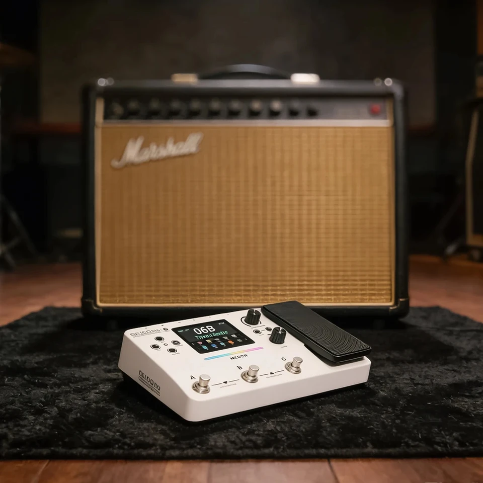 Mooer GE100 Pro/GE100 Pro Li Intelligent Multi Effects Pedal AI