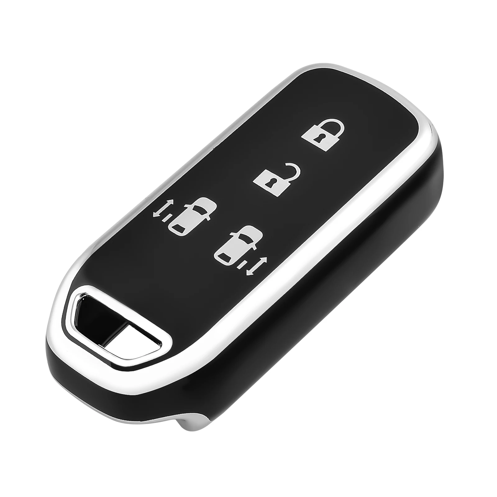 

4 Buttons Car Key Case For Honda New NBOX Custom JF3/JF4 N-BOX JF1/JF2 N-BOX+ Plus N Wagon N-One Smart Remote Fob Cover Keychain