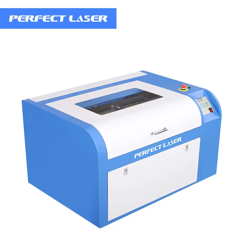 

Perfect Laser Economical 50W 60W 6040 Size Mini Desktop CNC Plastic Rubber Paper Non-Metal Laser Cutter Engraving Machine