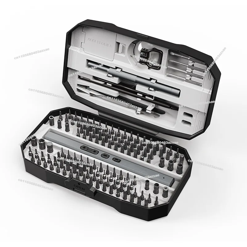 For 153 Precision Electric Screwdriver Set of Large Torque Mechanical Gear Adjustment Multi-function Electric Screwdriver
