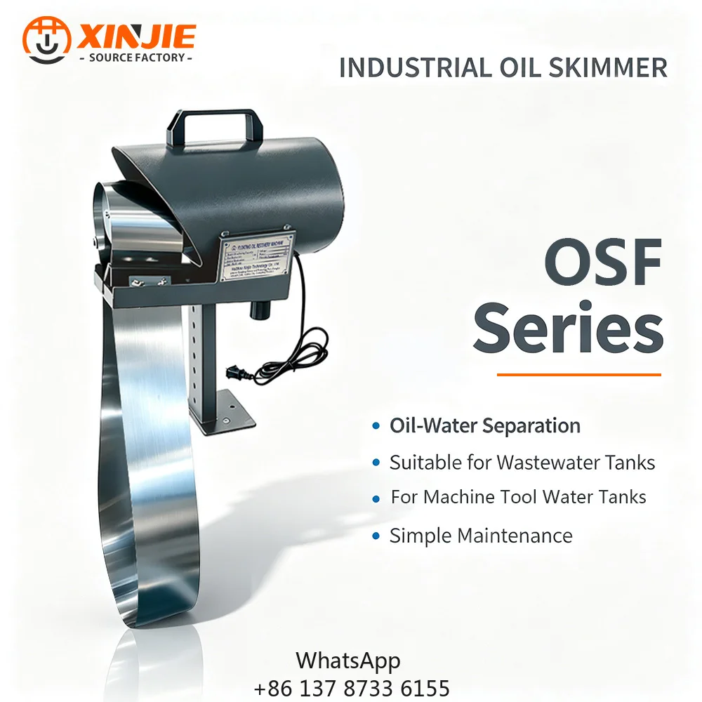Coolant Fluid Recycling Equipment 45L/H High Efficiency Belt Type Floating Oil Collector For Industrial Sump
