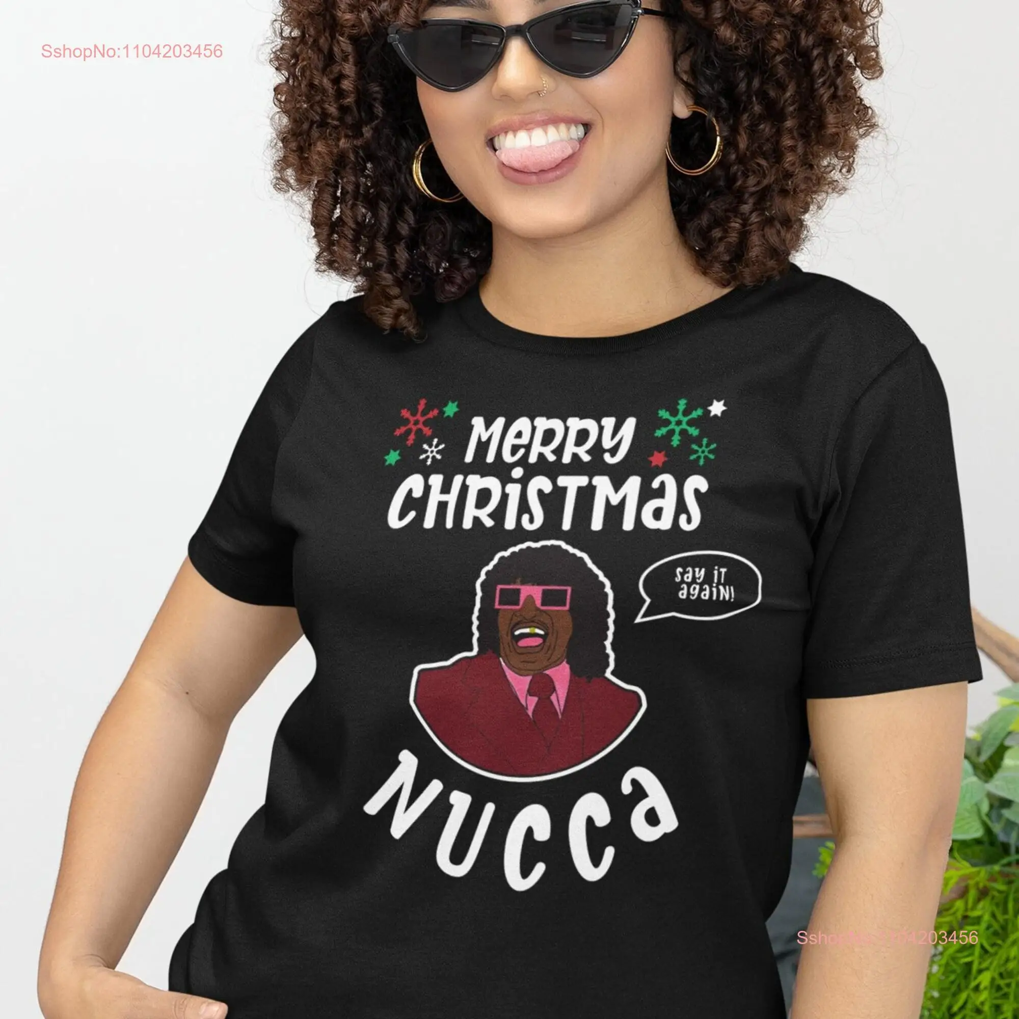 Pinky Christmas Next Friday T Shirt long or short sleeves