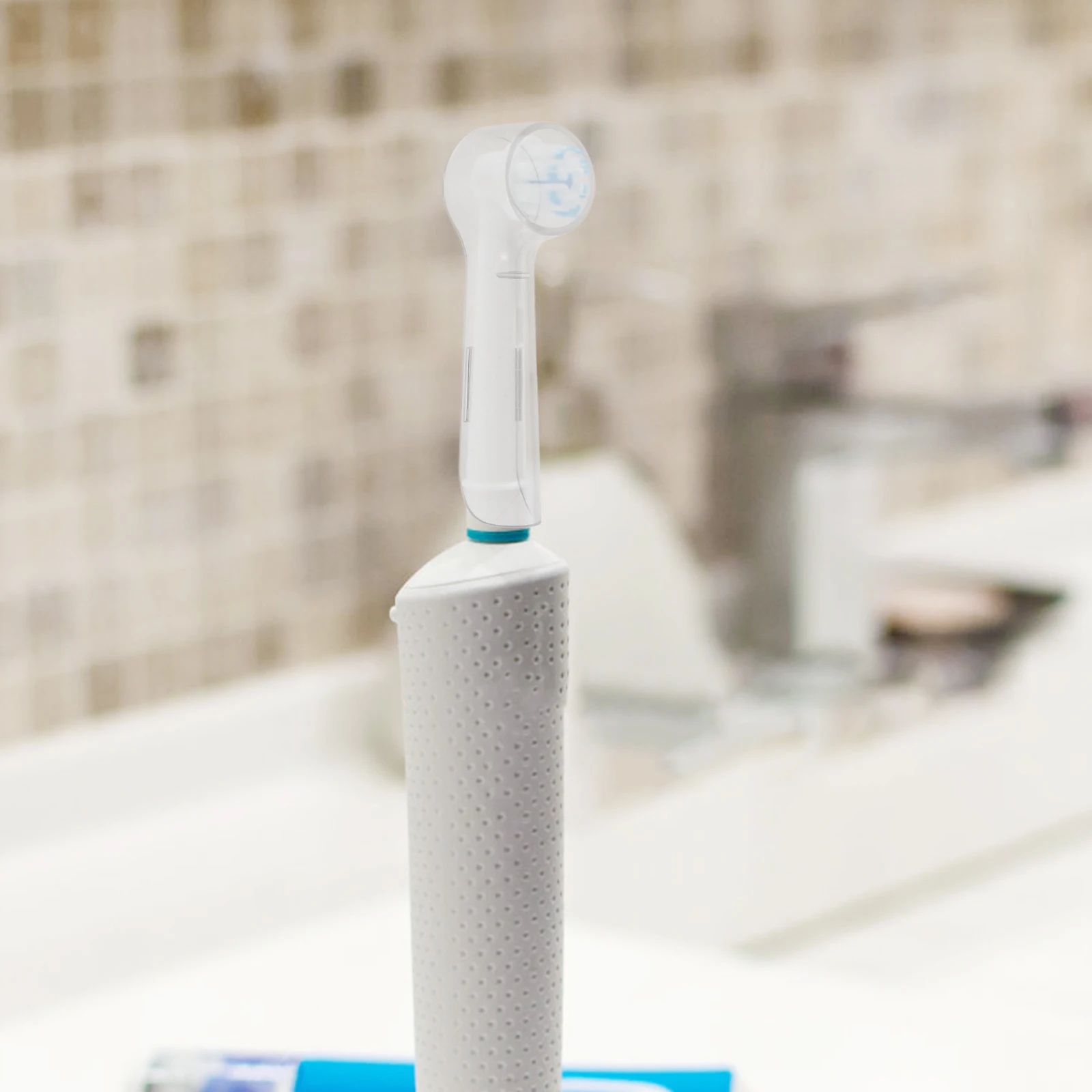 

6pcs Toothbrush Head Protective Breathable Travel Case for al Durable Pod Holder Storage Container