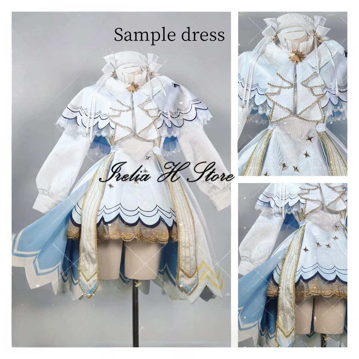 Ireliza H $1 Deposit = $5 kupon Anime m i & k u kostum Cosplay m i & k u Stay gaun pesta malam kostum Halloween Kimono wanita