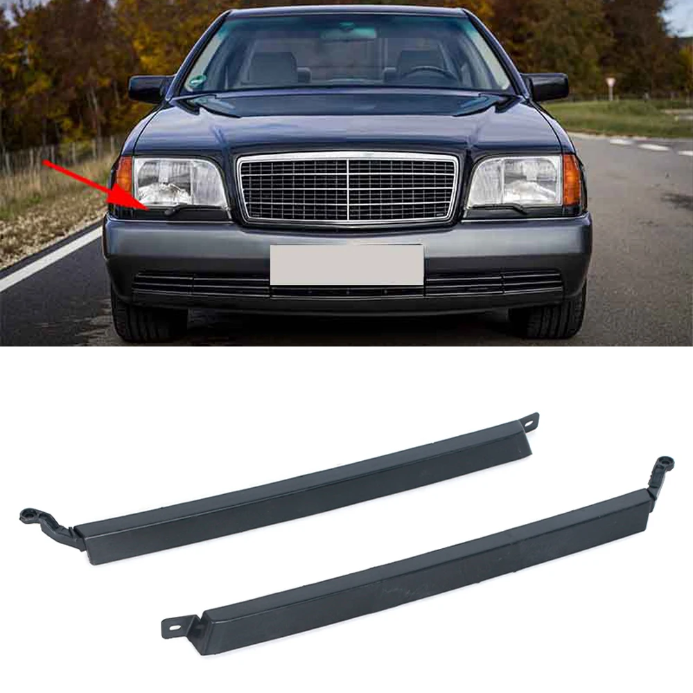 Car Headlight Lower Filler Molding Trim For Mercedes Benz W140 S280 S320 S350 S500 S600 1991-1998 1408260577 1408260677