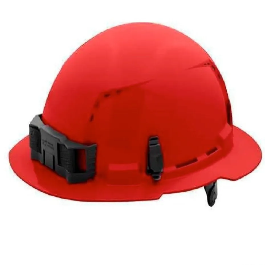 

Full Brim Hard Hat, BOLT, HDPE, 6 Point Swing Ratchet, Type 1, Class C, Red