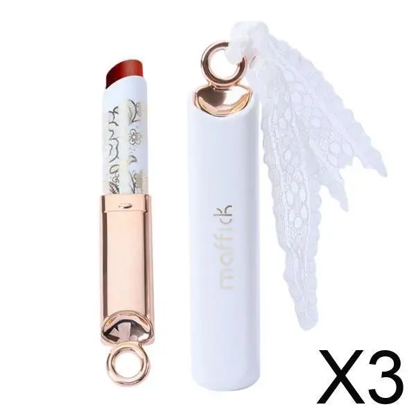 Long Lasting Velvet Lipstick High Pigment Matte Lip Gloss Capsule Makeup Set Moisturizing for Women