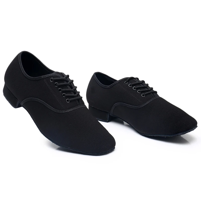 Zapatos modernos de baile latino para hombre, zapatos de salón de cuero suave Oxford, zapatos de baile modernos para interiores, zapatos de Tango