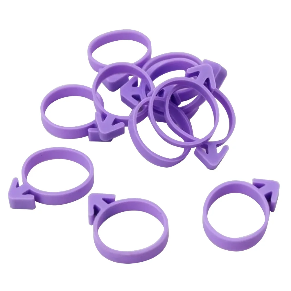 

12 PCS Pipe Bag Sealing Ring Silicone Pastry Nozzle Piping Icing Cake Decorating Rubber Band