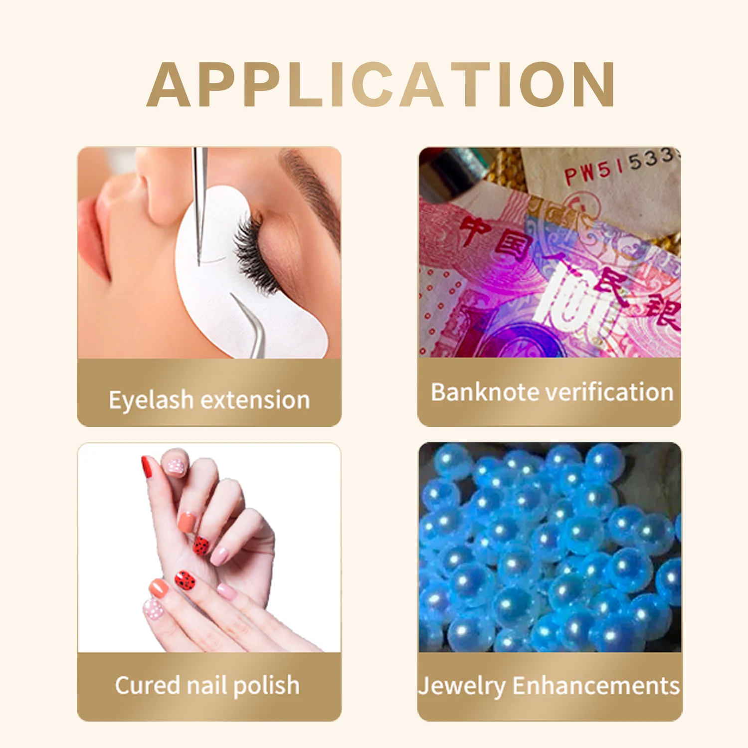 Mini lampa UV LED do paznokci 3W