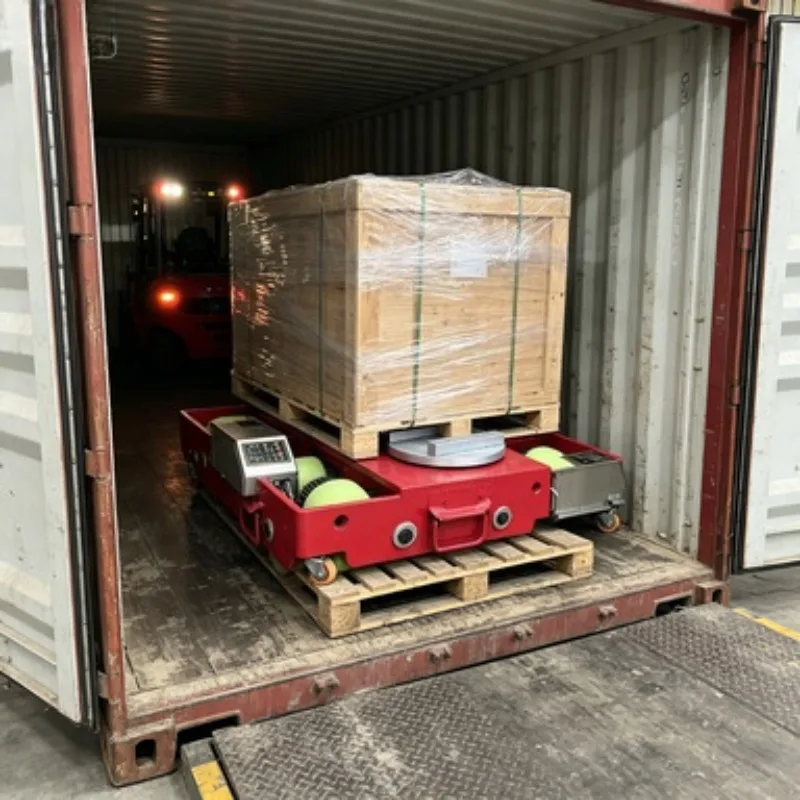 Heavy Object Mover Rotating Straight Electric Tank Truck with Wireless Remote Control Machine Skates