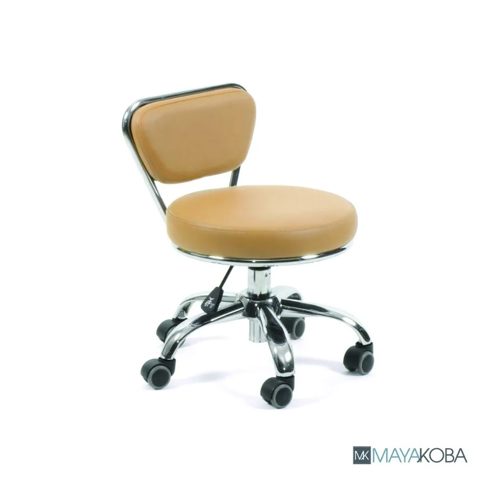 MAYAKOBA صالون الأظافر باديكير البراز كرسي باديكير دايتون الكشمير هوائي، قابل للتعديل 13 إلى 15، أثاث الصالون المتداول والمعدات #5