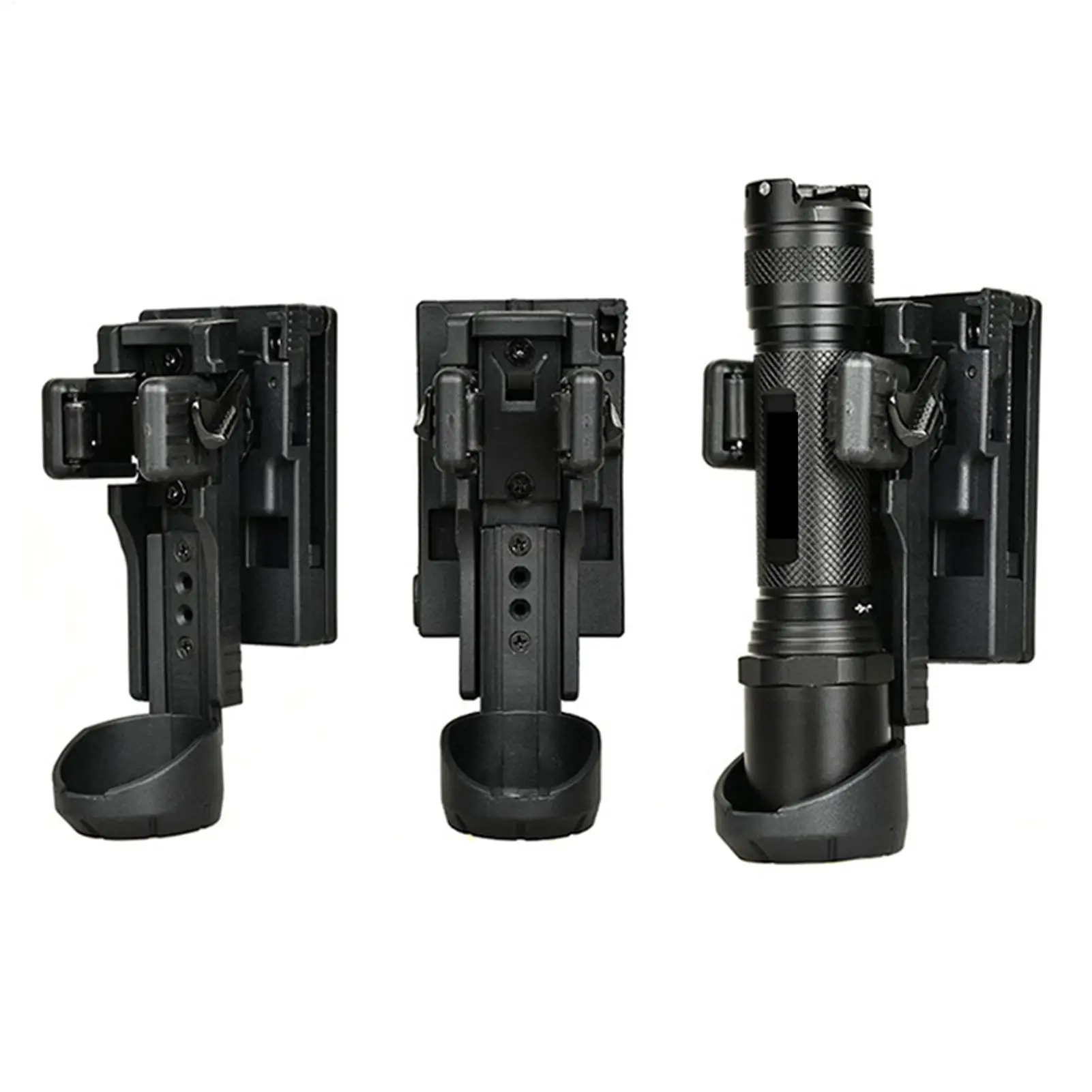 Flashlight Holster For Belt Multipurpose Flashlight Belt Holder Quick Release Flashlight Mount Portable Light Carry Case