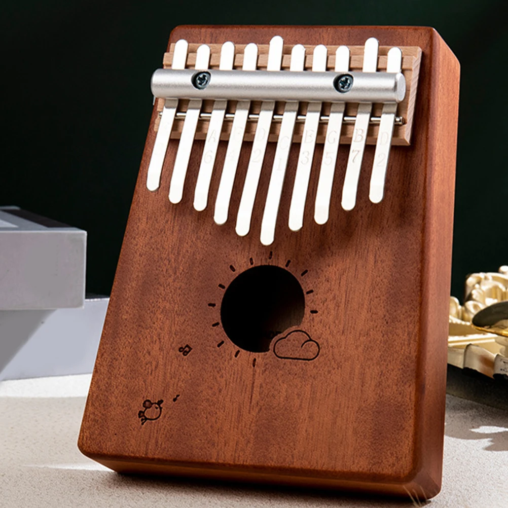 

2 Pcs Thumb Piano Bridge Replacement Kalimba for Professional DIY Wood Tool Solid