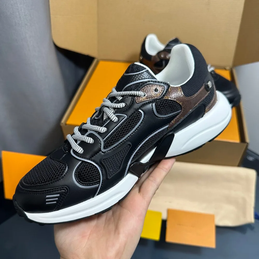 Women Casual Sports Shoes High End Design New Mesh Splicing Breathable Thick Sole Height Increasing Dad Shoes YZBL820