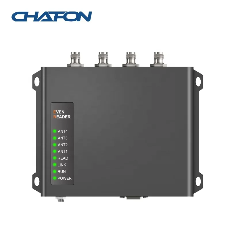 

CHAFON 902-928MHz 865-868MHz uhf rfid reader RS232/RS485/USB/RJ45/POE/WIFI rfid fixed reader for Inventory management