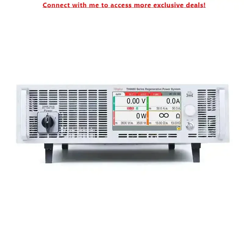 

Tonghui TH6680P-120-05 Programmable DC Power Supply Current 120A