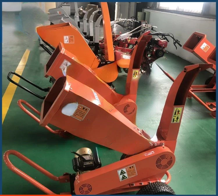 Electric/gasoline engine tree branch crusher Small orchard horizontal tree crusher Landscape grape branch crusher