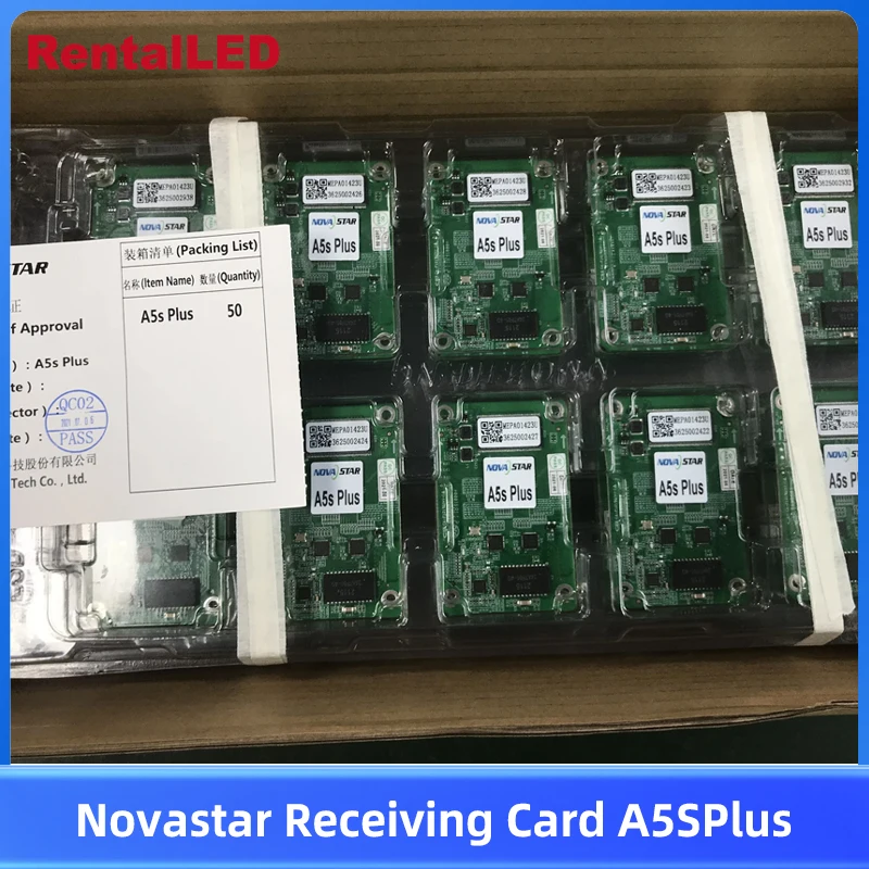 A5S Plus Novastar Receiving Cards Full Color RGB Outdoor Indoor LED Screen Accessories LED Video Wall Panel Receive Control Card