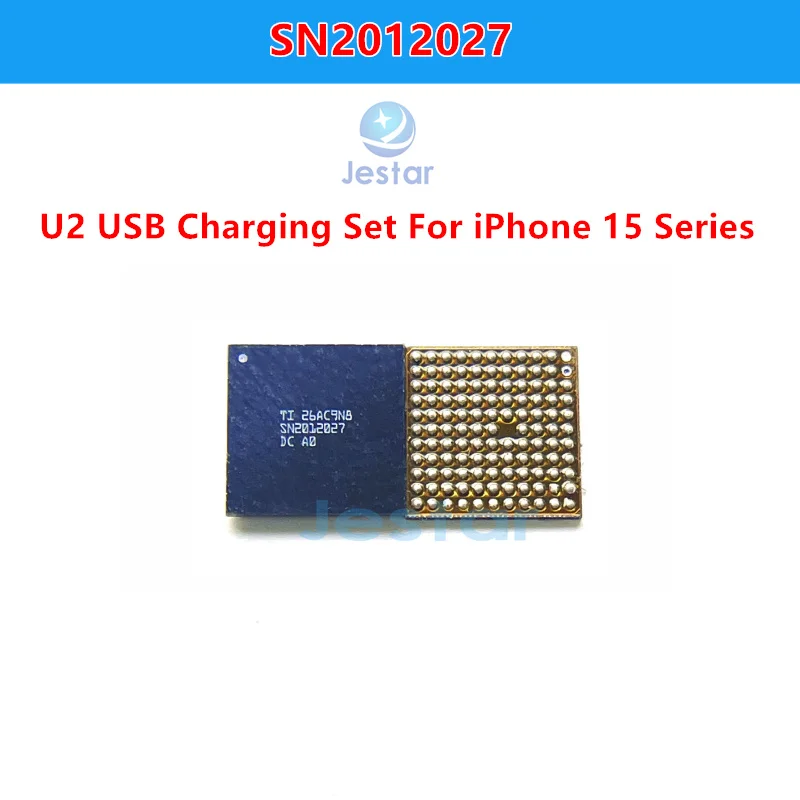 U2 SN2012027 +8N( Q4EE) Eeprom Charging IC Set For iPhone 15 16 Series 15Pro/ProMax/Plus