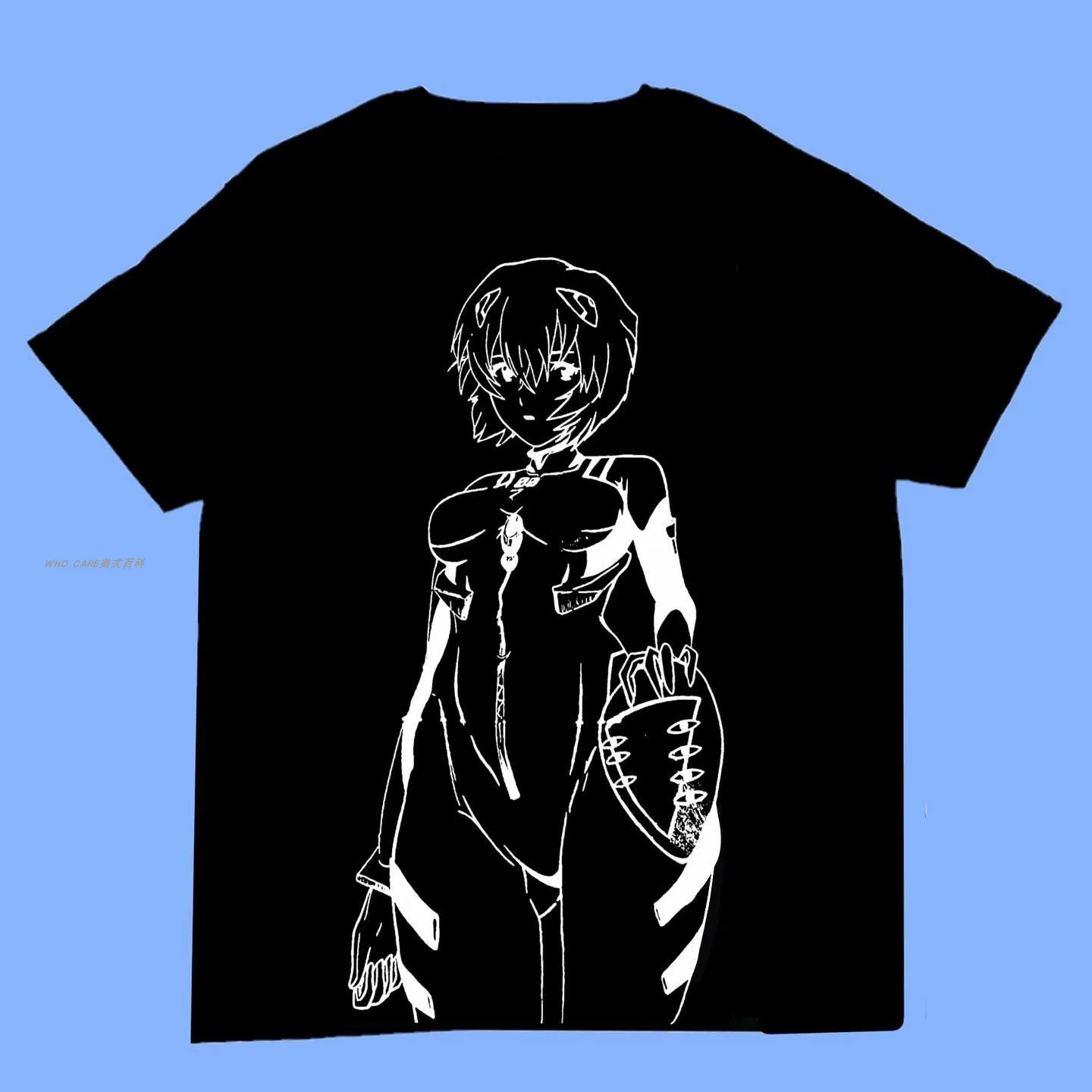 

2025 Full Time Warm and Comfortable Anime Clothes Short-sleeved T-shirt Japanese High Street Secondary Vintage Graphic Tops Tees