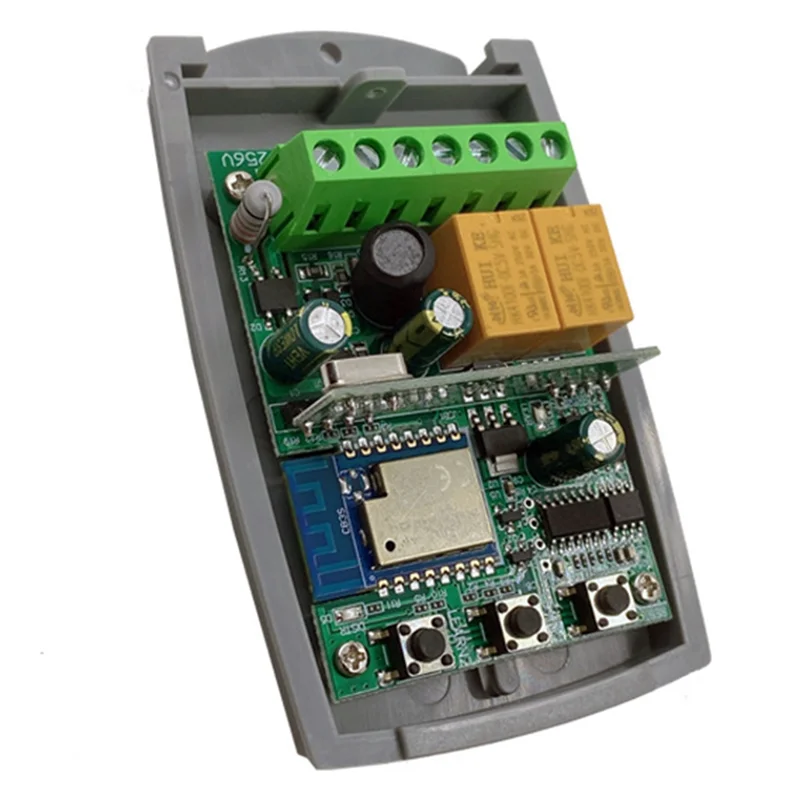 ABSQ-Tuya WIF Zigbee récepteur d'ouverture de porte de Garage intelligent 2CH Code roulant fixe 433.92Mhz contrôleur de commutateur universel
