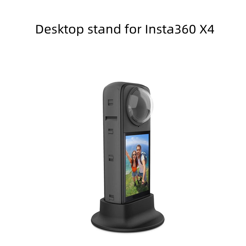 

For Insta360 X4 Desktop Fixed Base Stabilizing Stand Storage Silicone Base